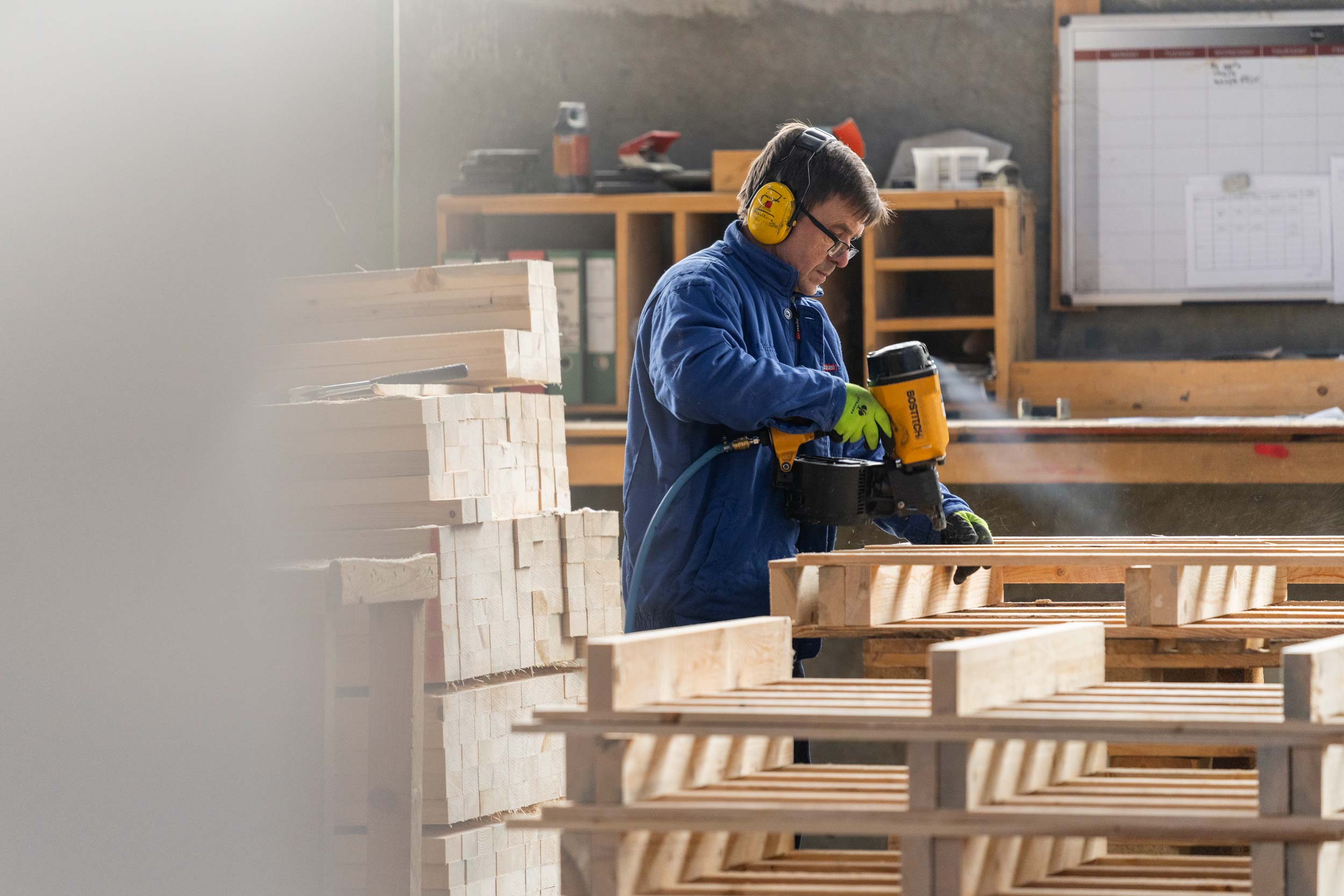 Bregwerk Paletten GmbH, Holliger Gruppe, Paletten Werk